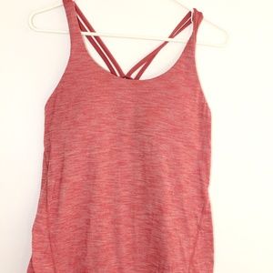 LULU LEMON 2 in 1 wild tank top